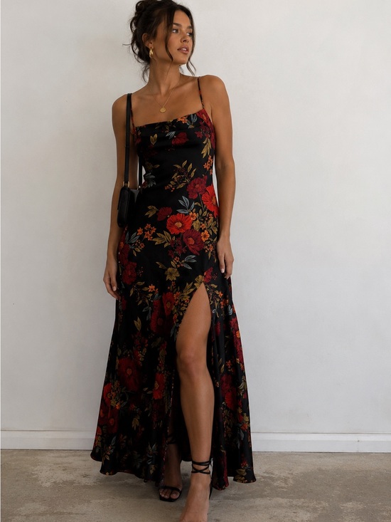 12th Tribe Dresses & Skirts - 12th Tribe Floral Maxi Dress – Size Small